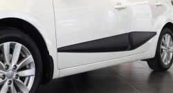 3 799 р. Молдинги RA (широкие, комплект на 4 двери) KIA Cerato 4 BD дорестайлинг седан (2018-2021) (Поверхность глянец (под окраску), Неокрашенные)  с доставкой в г. Калуга. Увеличить фотографию 6