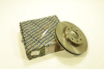 3 099 р. Передний тормозной диск JAPANPARTS (274.7 мм, вентилируемый).)  KIA Cerato  1 LD (2003-2008)  с доставкой в г. Калуга. Увеличить фотографию 1