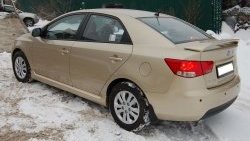 6 299 р. Пороги накладки GT Dynamics KIA Cerato 2 TD седан (2008-2013) (Неокрашенные)  с доставкой в г. Калуга. Увеличить фотографию 2