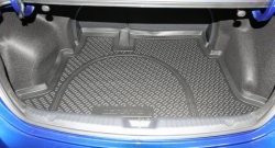 1 669 р. Коврик в багажник Element (полиуретан) (купе)  KIA Cerato  2 TD (2008-2013)  с доставкой в г. Калуга. Увеличить фотографию 5