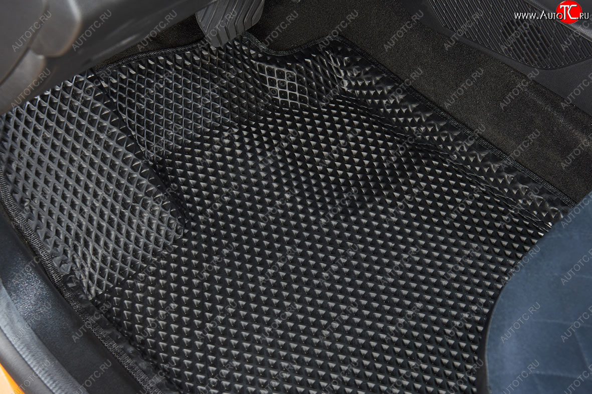 4 999 р. Коврики в салон EVA 3D РОМБ (полимер) KIA Optima 3 TF рестайлинг седан (2013-2016)  с доставкой в г. Калуга