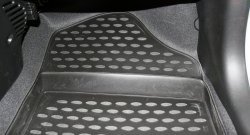 1 889 р. Комплект ковриков в салон Element 4 шт. (полиуретан) KIA Picanto 2 TA хэтчбэк 3 дв. рестайлинг (2015-2017)  с доставкой в г. Калуга. Увеличить фотографию 3