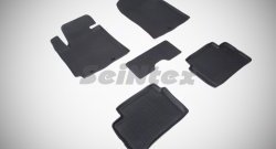 Износостойкие коврики в салон с высоким бортом SeiNtex Premium 4 шт. (резина) KIA Picanto 2 TA хэтчбэк 3 дв. рестайлинг (2015-2017)