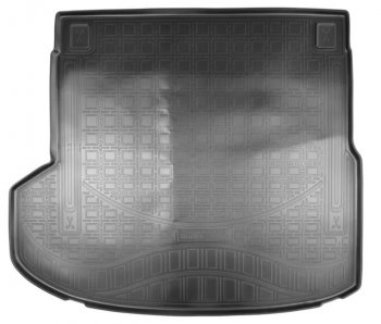 1 769 р. Коврик в багажник Norplast (с рельсами)  KIA ProCeed  3 CD универсал (2018-2024) (Черный)  с доставкой в г. Калуга. Увеличить фотографию 1