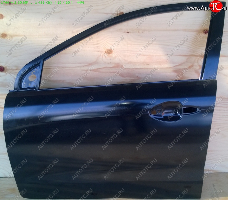 8 199 р. Передняя дверь SPARD (левая) KIA Rio 3 QB дорестайлинг седан (2011-2015) (Неокрашенная)  с доставкой в г. Калуга
