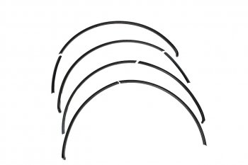 4 549 р. Защитные накладки на арки ArtForm  KIA Rio  3 QB (2011-2015) (Поверхность: шагрень)  с доставкой в г. Калуга. Увеличить фотографию 4