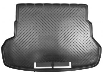 2 799 р. Коврик в багажник Norplast  KIA Rio  3 QB (2011-2017) (Черный с фартуком)  с доставкой в г. Калуга. Увеличить фотографию 1