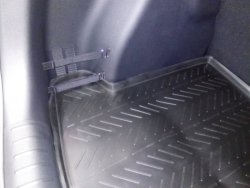 1 129 р. Коврик в багажник Aileron  KIA Rio ( X-line,  X) (2017-2024)  с доставкой в г. Калуга. Увеличить фотографию 3