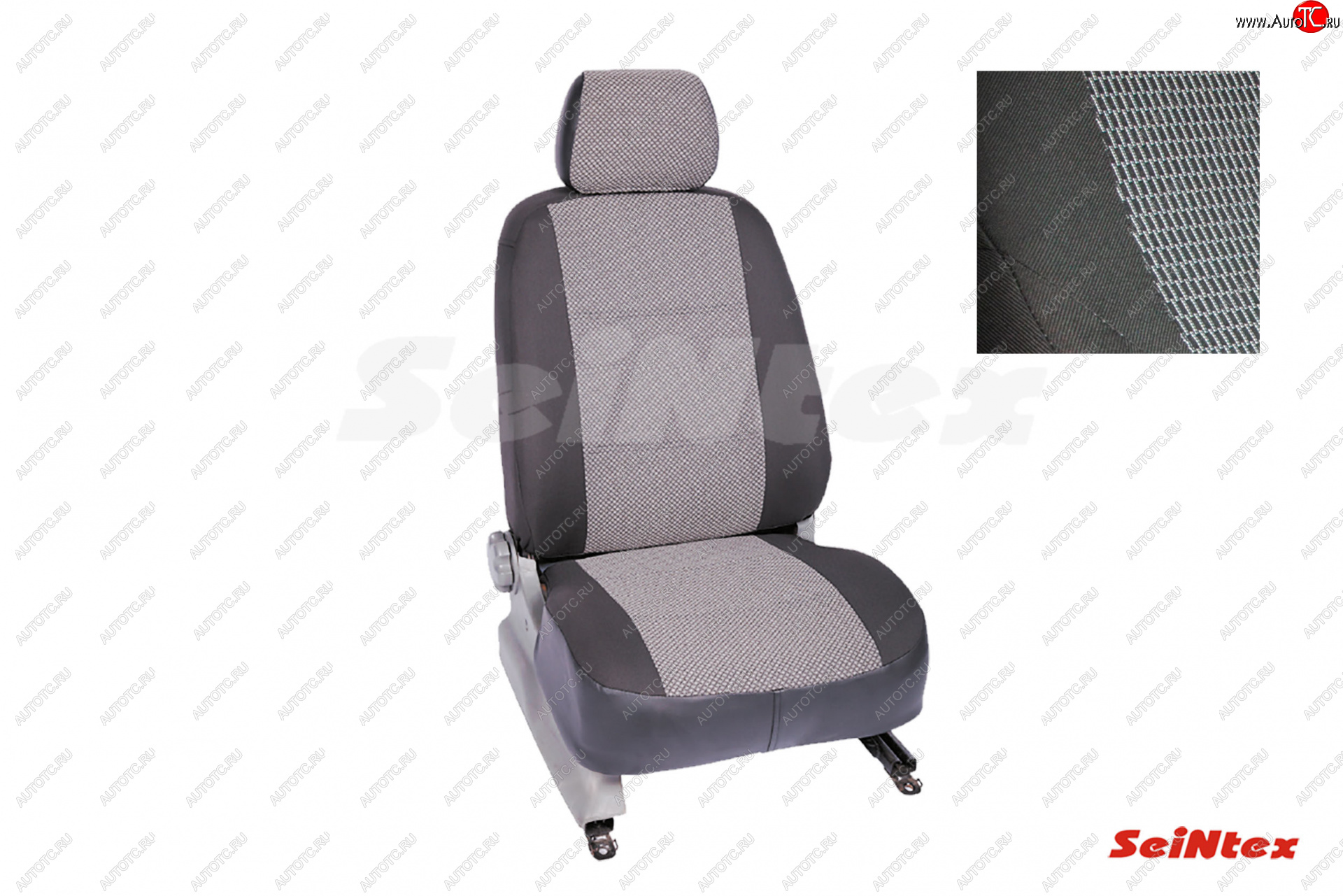 4 599 р. Чехлы для сидений на Seintex (жаккард) 40/60  KIA Rio ( X-line,  X) (2017-2024)  с доставкой в г. Калуга