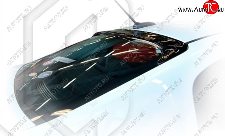 1 799 р. Козырёк заднего стекла CA-Plastiс KIA Rio 4 FB дорестайлинг седан (2016-2020) (Classic полупрозрачный)  с доставкой в г. Калуга