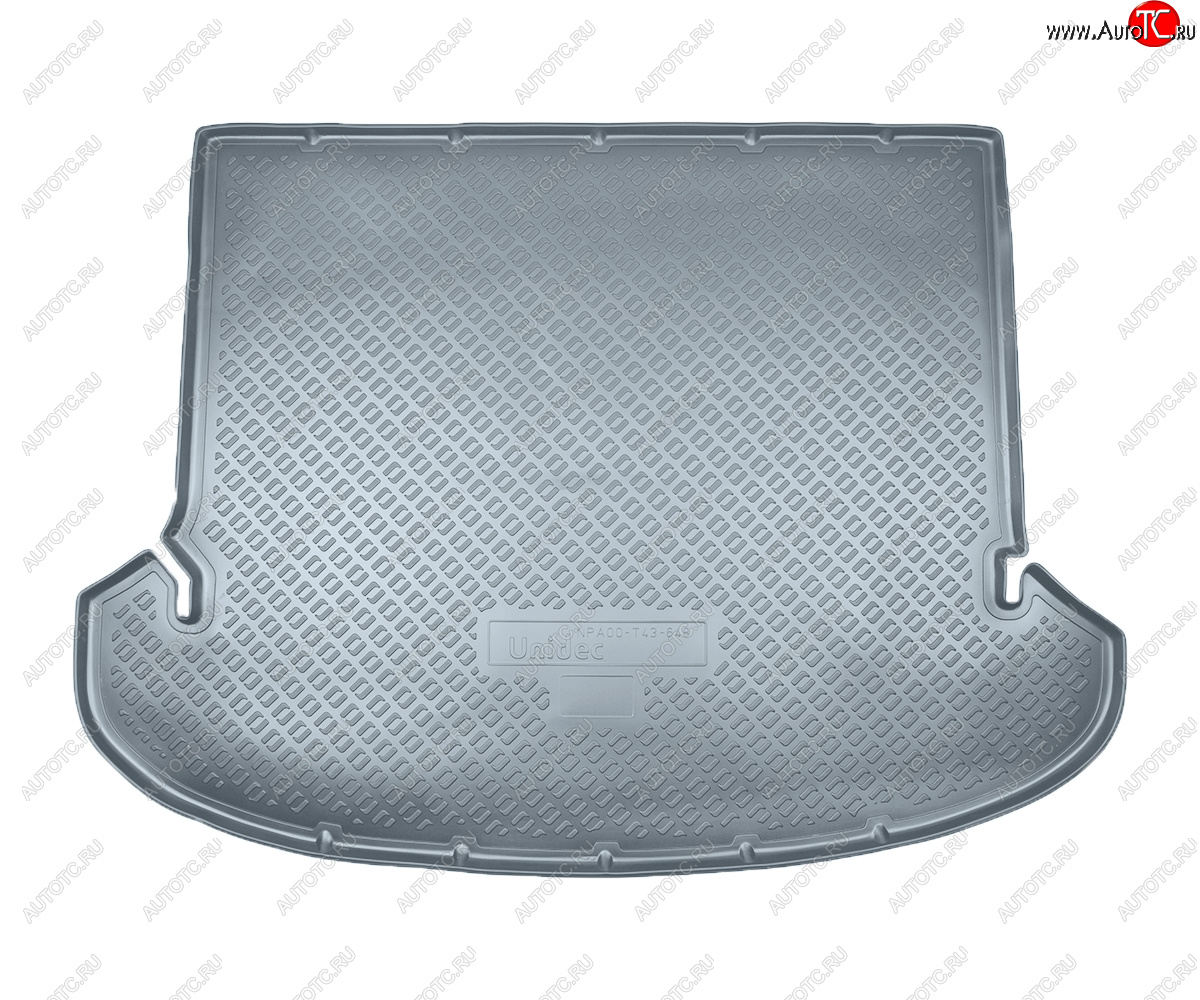 1 899 р. Коврик багажника Norplast Unidec (7 мест, сложенный 3 ряд)  KIA Sorento  XM (2009-2015) (серый)  с доставкой в г. Калуга