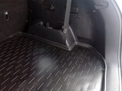 1 399 р. Коврик в багажник (7 мест со сложенным 3 рядом) Aileron KIA Sorento UM/Prime дорестайлинг (2014-2018)  с доставкой в г. Калуга. Увеличить фотографию 3
