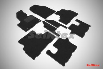 2 599 р. Комплект ворсовых ковриков в салон LUX Seintex  KIA Sorento  UM/Prime (2014-2020)  с доставкой в г. Калуга. Увеличить фотографию 1
