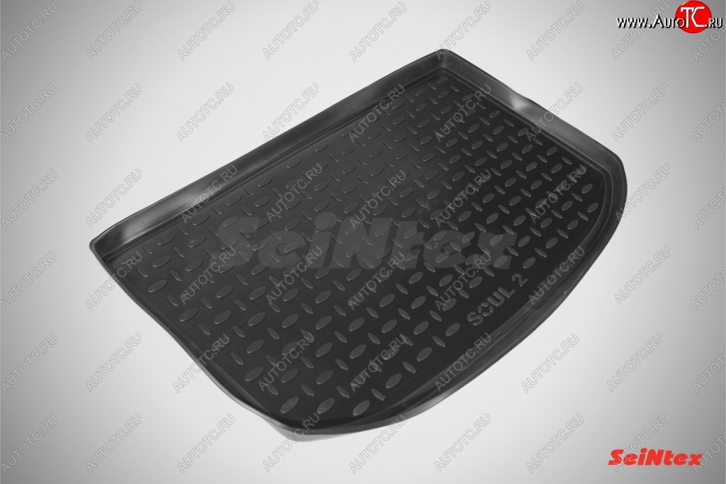1 299 р. Коврик в багажник SeiNtex (полимер)  KIA Soul  2 PS (2014-2016)  с доставкой в г. Калуга