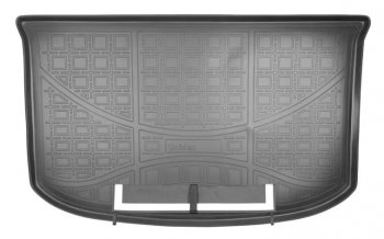 2 499 р. Коврик в багажник Norplast Unidec  KIA Soul  2 PS (2014-2019) (Черный с фартуком)  с доставкой в г. Калуга. Увеличить фотографию 1