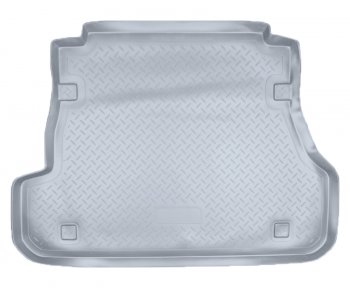 1 799 р. Коврик багажника Norplast Unidec  KIA Spectra (2000-2009) (Цвет: серый)  с доставкой в г. Калуга. Увеличить фотографию 1