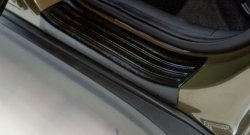 2 199 р. Накладки порожков салона RA  KIA Sportage  4 QL (2016-2018) (Комплект на 4 двери)  с доставкой в г. Калуга. Увеличить фотографию 7
