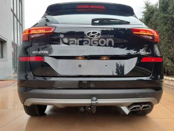24 929 р. Фаркоп Aragon. (шар A)  Hyundai Tucson  3 TL (2015-2021), KIA Sportage  4 QL (2016-2022)  с доставкой в г. Калуга. Увеличить фотографию 4