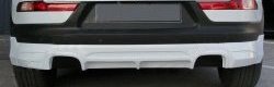 7 799 р. Накладка на задний бампер JSW Style  KIA Sportage  3 SL (2010-2016) (Неокрашенная)  с доставкой в г. Калуга. Увеличить фотографию 1