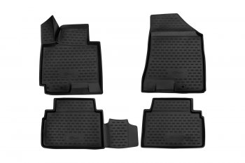 3 499 р. Комплект 3D ковриков в салон с повышенной износостойкостью Format  KIA Sportage  3 SL (2010-2016)  с доставкой в г. Калуга. Увеличить фотографию 1