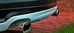 5 399 р. Накладка на задний бампер Ixion Style KIA Sportage 3 SL дорестайлинг (2010-2014) (Неокрашенная)  с доставкой в г. Калуга. Увеличить фотографию 2