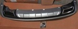 18 399 р. Накладка на задний бампер CT  KIA Sportage  3 SL (2010-2016) (Неокрашенная)  с доставкой в г. Калуга. Увеличить фотографию 2