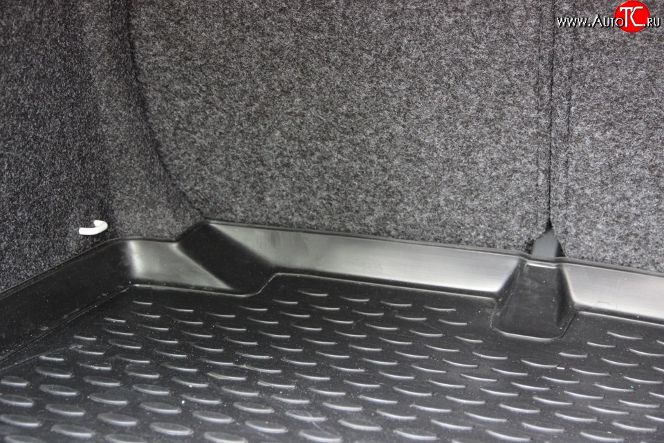 2 799 р. Коврик в багажник (5 мест, с рейлингами) Element (полиуретан)  Land Rover Discovery Sport  L550 (2014-2019)  с доставкой в г. Калуга