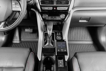 6 399 р. Комплект 3D ковриков салона TRIUMF  Land Rover Discovery Sport  L550 (2014-2019) (Черные)  с доставкой в г. Калуга. Увеличить фотографию 2