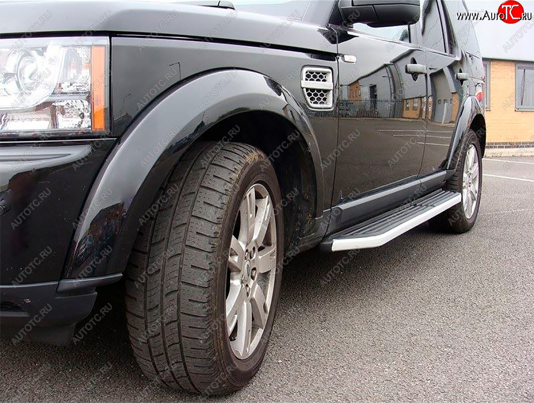 18 299 р. Подножки боковые WINBO Land Rover Discovery 4 L319 (2009-2016)  с доставкой в г. Калуга