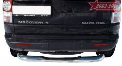 16 491 р. Защита заднего бампера с проступью Souz-96 (d76)  Land Rover Discovery  4 L319 (2009-2016)  с доставкой в г. Калуга. Увеличить фотографию 1