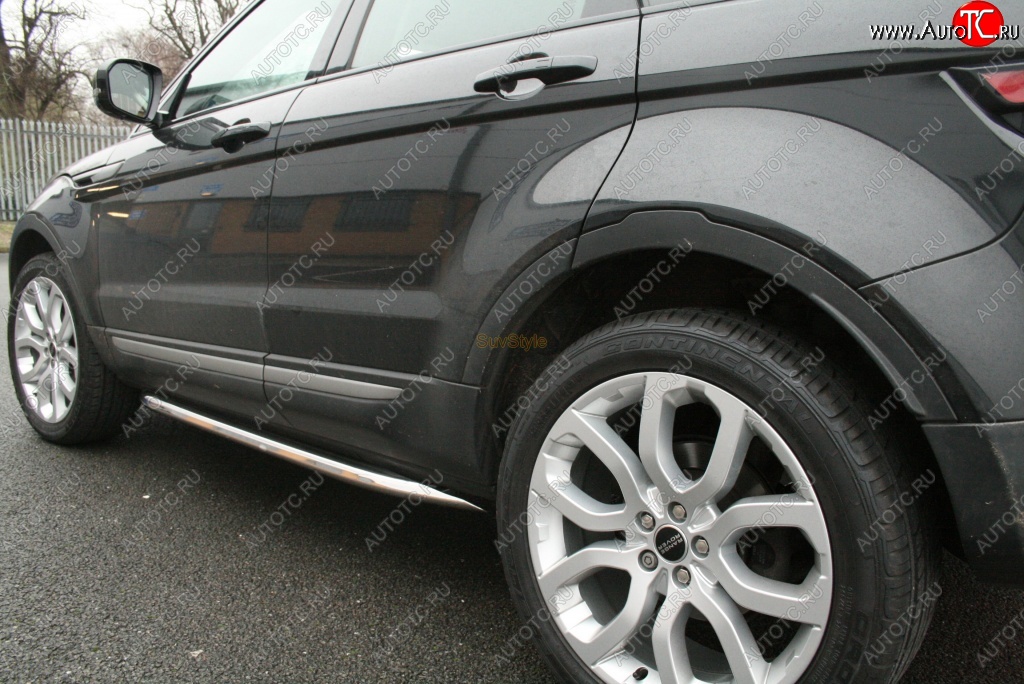 11 749 р. Пороги SS Land Rover Range Rover Evoque 1 L538 дорестайлинг 5 дв. (2011-2015)  с доставкой в г. Калуга