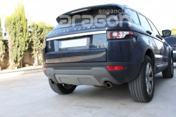 22 699 р. Фаркоп Aragon.(шар V) Land Rover Range Rover Evoque 1 L538 дорестайлинг 5 дв. (2011-2015)  с доставкой в г. Калуга. Увеличить фотографию 2