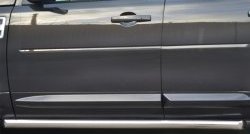 15 799 р. Защита порогов из круглой трубы диаметром 63 мм (рестайлинг) Russtal  Land Rover Freelander  L359 (2006-2010) (Защита порогов со скосами на торцах (вариант 1))  с доставкой в г. Калуга. Увеличить фотографию 1
