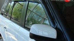 2 599 р. Дефлекторы окон (ветровики) Novline 4 шт.  Land Rover Range Rover Sport  1 L320 (2005-2013)  с доставкой в г. Калуга. Увеличить фотографию 1