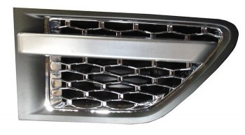 2 999 р. Вставка в переднее левое крыло SAT (хром)  Land Rover Range Rover Sport  1 L320 (2009-2013)  с доставкой в г. Калуга. Увеличить фотографию 1