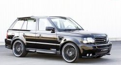 5 199 р. Пороги накладки HAMANN CONQUEROR I Land Rover Range Rover Sport 1 L320 дорестайлинг (2005-2009) (Неокрашенные)  с доставкой в г. Калуга. Увеличить фотографию 6