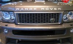 8 949 р. Решётка радиатора Stormer Land Rover Range Rover Sport 1 L320 дорестайлинг (2005-2009) (Неокрашенная)  с доставкой в г. Калуга. Увеличить фотографию 3