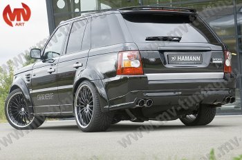 6 999 р. Спойлер HAMMAN Land Rover Range Rover Sport 1 L320 дорестайлинг (2005-2009) (Неокрашенный)  с доставкой в г. Калуга. Увеличить фотографию 2
