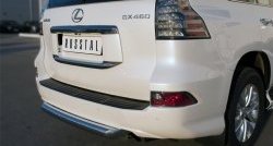 16 899 р. Защита заднего бампера (Ø76 мм, нержавейка) Russtal  Lexus GX  460 (2013-2024)  с доставкой в г. Калуга. Увеличить фотографию 2