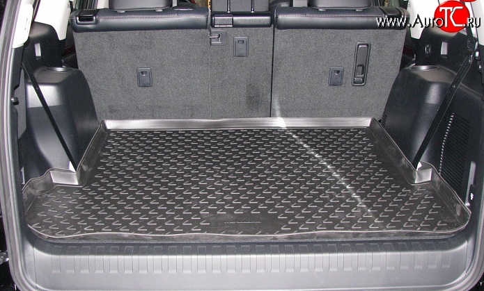 1 589 р. Коврик в багажник (7 мест, длиная база) Element (полиуретан) Lexus GX 460 2 J150 1-ый рестайлинг (2013-2019)  с доставкой в г. Калуга