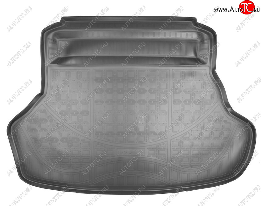 1 899 р. Коврик в багажник Norplast Unidec  Lexus ES ( 300h,  250) (2012-2015) (Цвет: черный)  с доставкой в г. Калуга