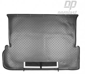 Коврик багажника Norplast Lexus GX 460 2 J150 1-ый рестайлинг (2013-2019)  (Черный, с погрузочным ковриком (фартуком))