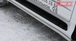 15 609 р. Защита штатных порогов Souz-96 (d42)  Lexus GX  460 (2009-2013)  с доставкой в г. Калуга. Увеличить фотографию 1