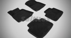 Износостойкие коврики в салон 3D LEXUS GX460 черные (компл) Lexus GX 460 2 J150 дорестайлинг (2009-2013)
