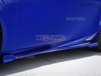 15 499 р. Пороги накладки MV_tuning Lexus IS250 XE30 седан дорестайлинг (2013-2016) (Неокрашенные)  с доставкой в г. Калуга. Увеличить фотографию 7