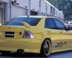 4 399 р. Накладка на задний бампер Wald  Lexus IS200  XE10 седан (1998-2005)  с доставкой в г. Калуга. Увеличить фотографию 1