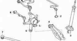 1 039 р. Полиуретановый сайлентблок заднего поперечного рычага задней подвески Точка Опоры Toyota Verossa (2001-2004)  с доставкой в г. Калуга. Увеличить фотографию 2