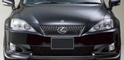 7 999 р. Накладка на передний бампер CT Lexus IS250 XE20 седан дорестайлинг (2005-2013) (Неокрашенная)  с доставкой в г. Калуга. Увеличить фотографию 2