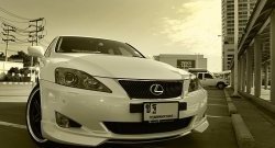 9 299 р. Накладка на передний бампер WALD SPORTS LINE Lexus IS250 XE20 седан дорестайлинг (2005-2013) (Неокрашенная)  с доставкой в г. Калуга. Увеличить фотографию 2