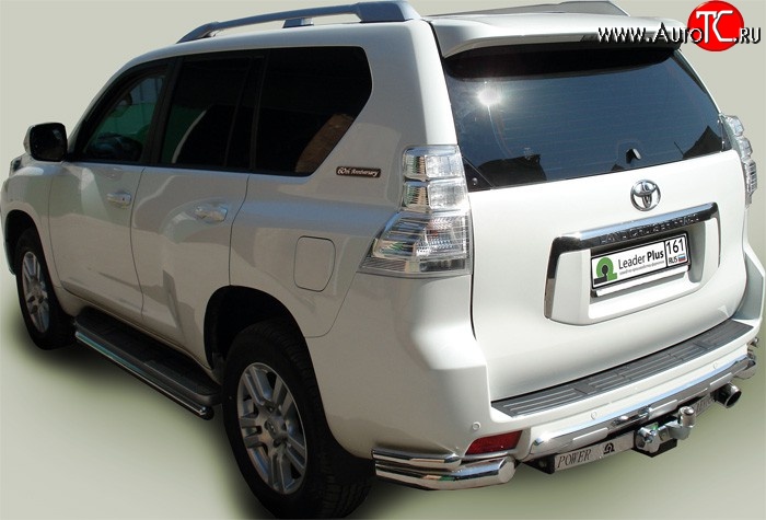 10 299 р. Фаркоп Лидер Плюс (c нерж. пластиной) Lexus GX460 J150 дорестайлинг (2009-2013) (Без электропакета)  с доставкой в г. Калуга